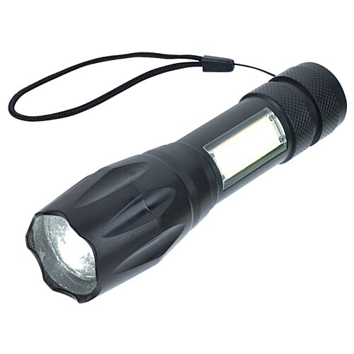 Additional Image 3 - a black flashlight with a cord