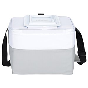 Additional Image 1 - a white cooler with a strap