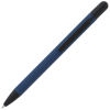 a blue and black pen