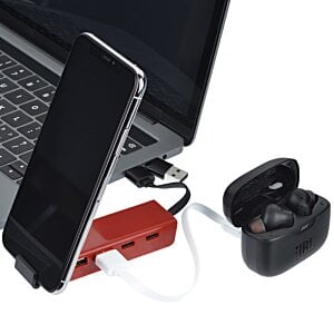 Additional Image 5 - a cell phone connected to a charger