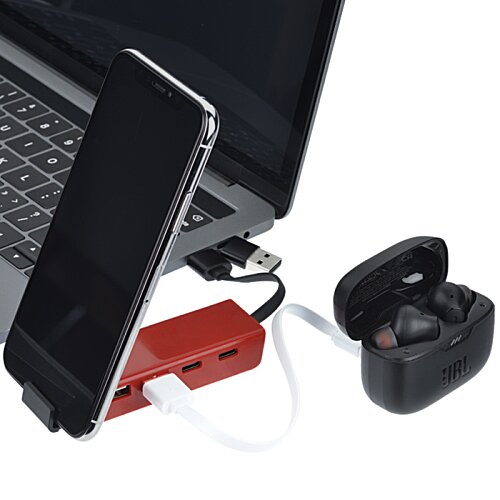 Additional Image 5 - a cell phone connected to a charger