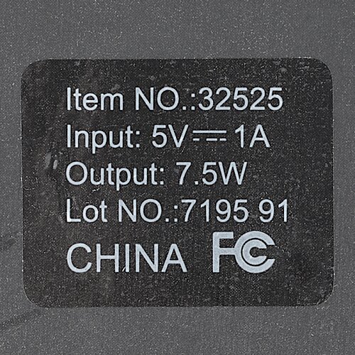 Additional Image 4 - a black and white label with white text