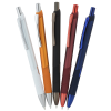 a group of pens in different colors