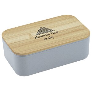 Additional Image 1 - a rectangular container with a wooden lid