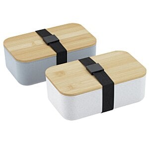 Additional Image 4 - two rectangular containers with wooden lids
