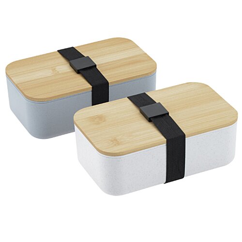 Additional Image 4 - two rectangular containers with wooden lids