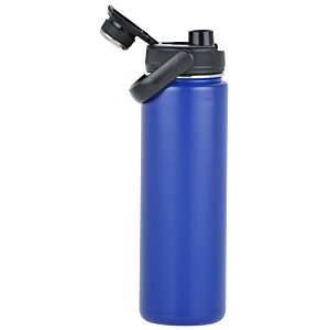 Additional Image 2 - a blue and black water bottle