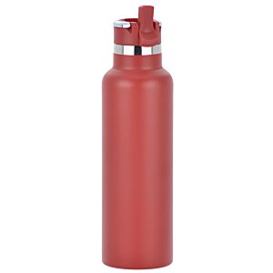 Additional Image 1 - a red water bottle with a lid