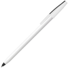 a white pen with black tips