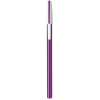 a purple brush on a white background