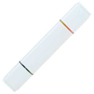 Additional Image 3 - a white object with colorful stripes