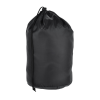 a black bag on a white background