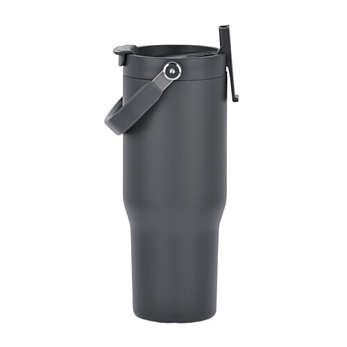Additional Image 3 - a grey plastic cup with a handle