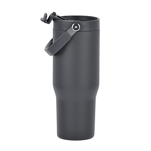 Additional Image 4 - a grey plastic cup with a strap