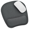 a mouse pad with a white pad