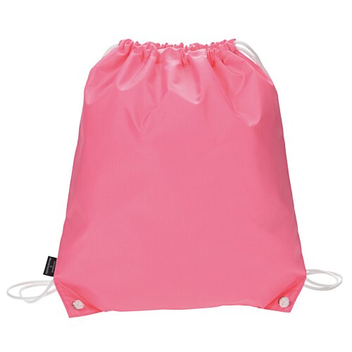 Additional Image 1 - a pink bag with string