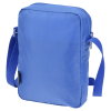 a blue bag with a strap