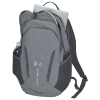 a grey backpack with a strap