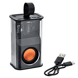 Additional Image 1 - a black and orange device with a cord