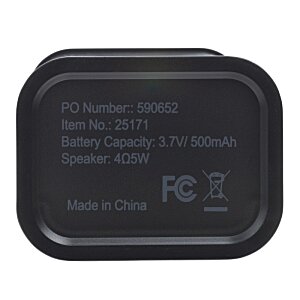 Additional Image 7 - a black rectangular object with white text