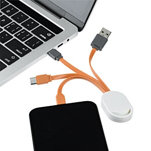 Additional Image 1 - a laptop with a cable connected to it