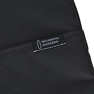 Additional Image 3 - a black label on a black suit