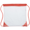 a white and red bag