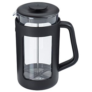 Additional Image 2 - a black coffee maker with a black handle