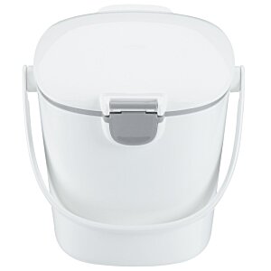 Additional Image 2 - a white plastic bucket with a handle
