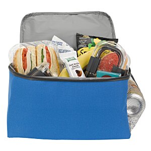Additional Image 3 - a blue bag with food in it