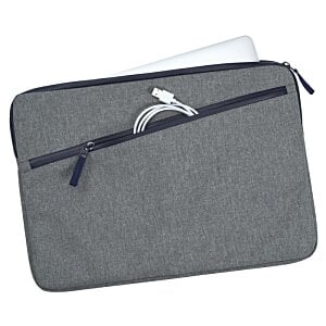 Additional Image 1 - a grey bag with a zipper