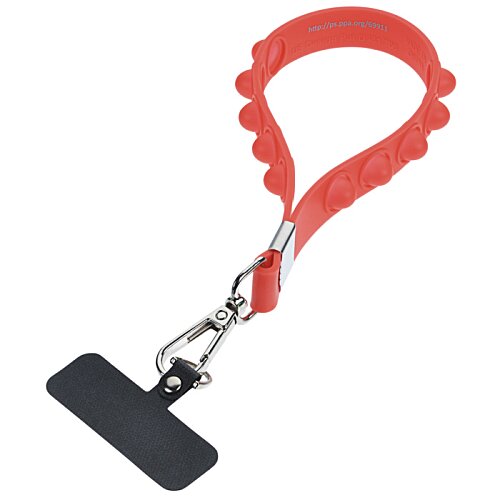 Additional Image 2 - a red and black leash