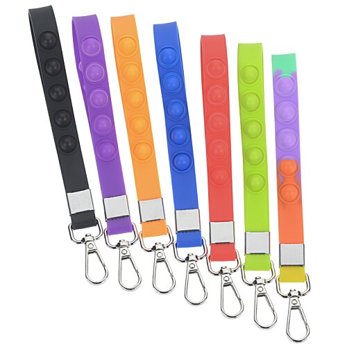 Additional Image 5 - a group of colorful keychains