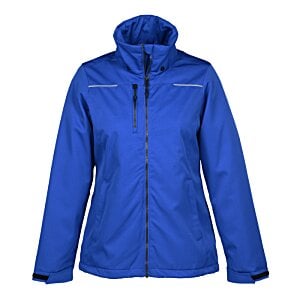Additional Image 3 - a blue jacket with zipper