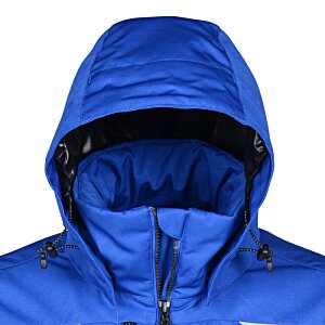Additional Image 4 - a blue jacket with a hood