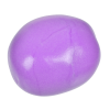 a purple ball on a white background