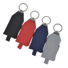 a group of keychains with different colors