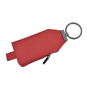 Additional Image 1 - a red and grey key chain