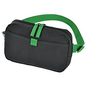 Additional Image 1 - a black and green bag
