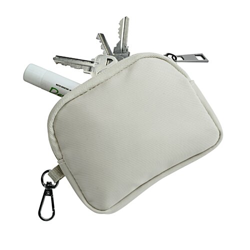 Additional Image 5 - a white pouch with a zipper