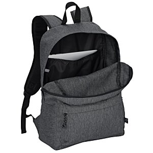 Additional Image 1 - a grey backpack with a black strap