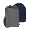 a grey and black backpacks