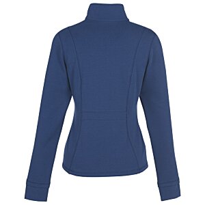Additional Image 1 - a blue turtleneck sweater