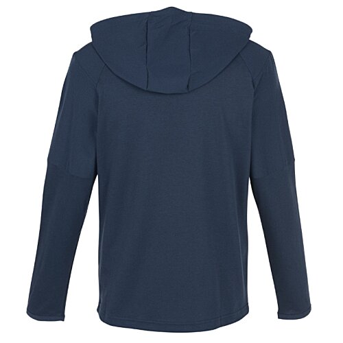 Additional Image 1 - a blue jacket with a hood