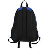 a black backpack with straps