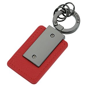 Additional Image 3 - a red and silver key chain