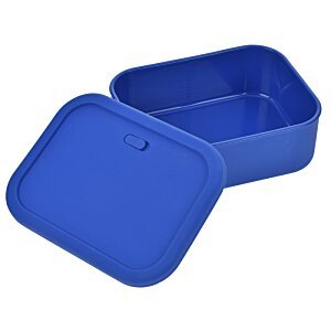 Additional Image 2 - a blue plastic container with a lid