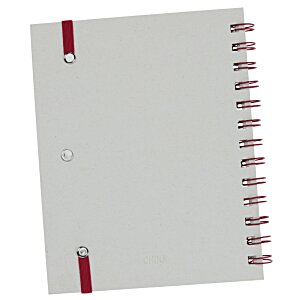 Additional Image 3 - a white notebook with red spirals
