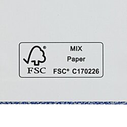 a close up of a label
