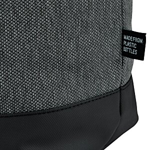 Additional Image 1 - a close up of a black and grey jacket